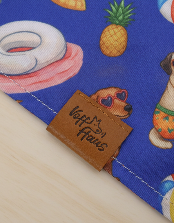 Pool Pawty Reversible Dog Bandana
