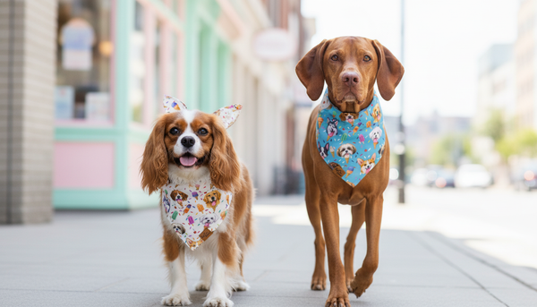 Scoops & Snoots Reversible Dog Bandana