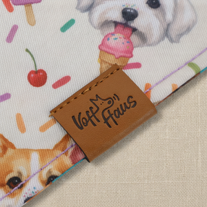 Scoops & Snoots Reversible Dog Bandana
